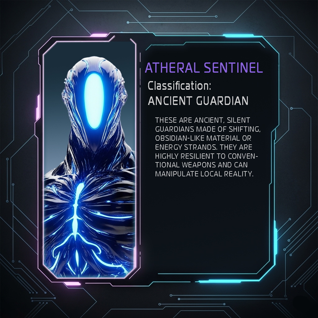 Aetheral Sentinel Bestiary Card