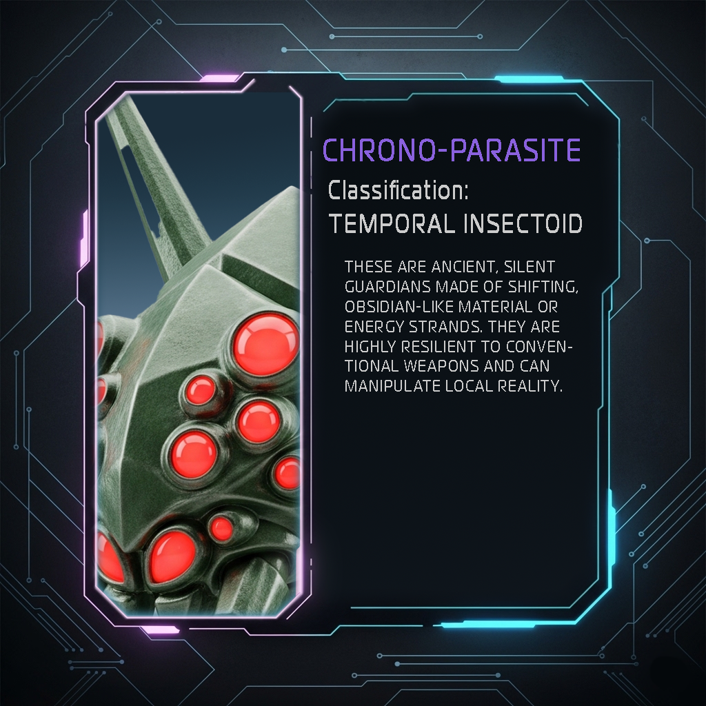 Chrono-Parasite Bestiary Card