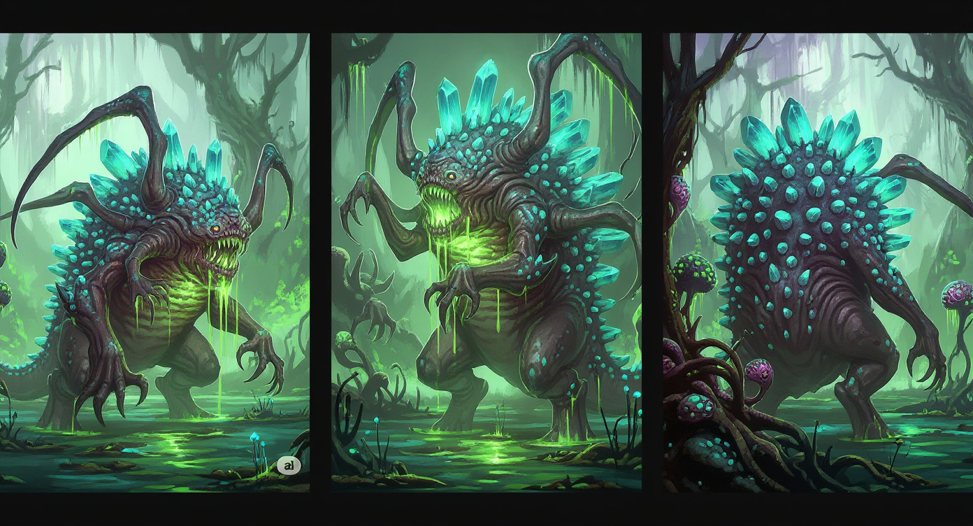 Dimension Corrupted Fauna Design Blueprint
