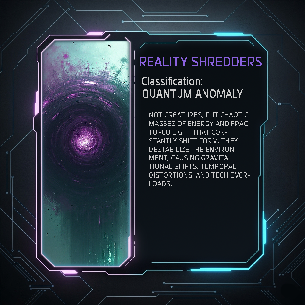 Reality Shredder Bestiary Card