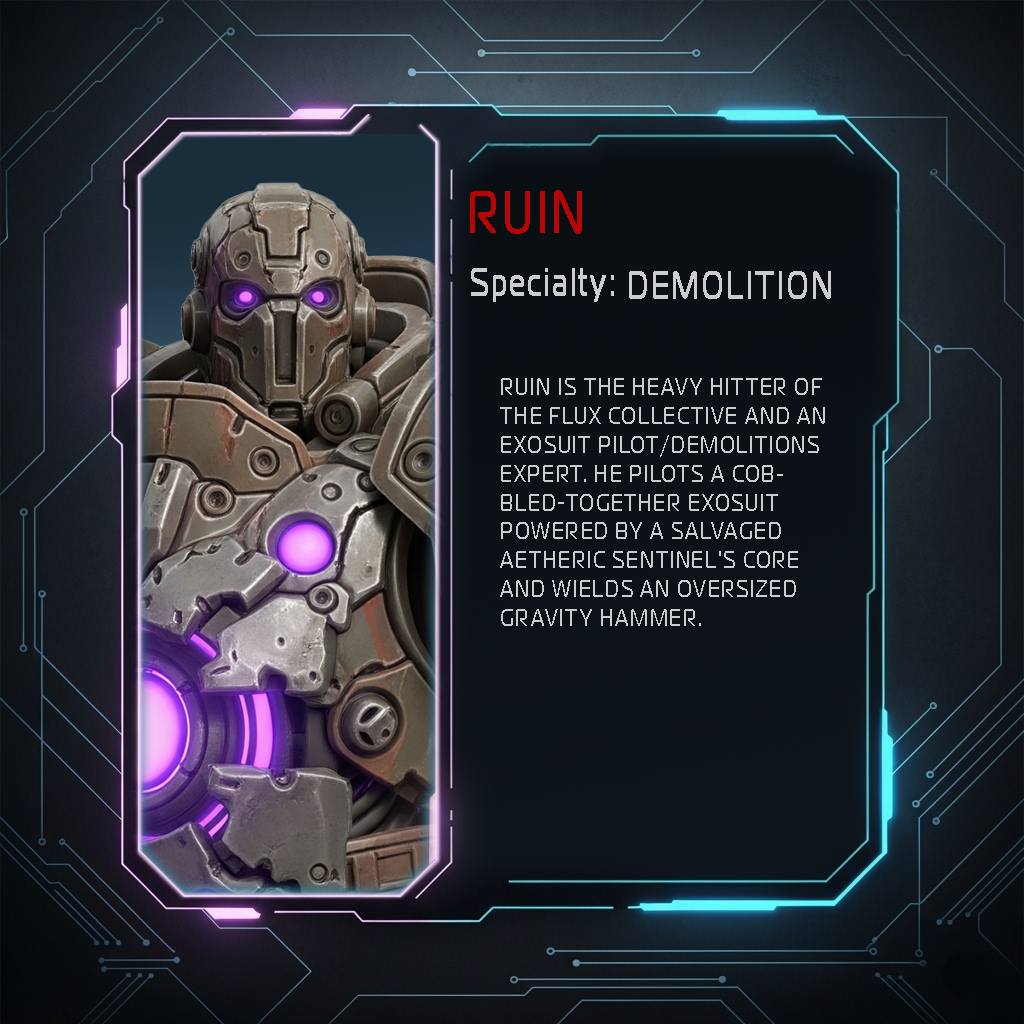Ruin Character Card