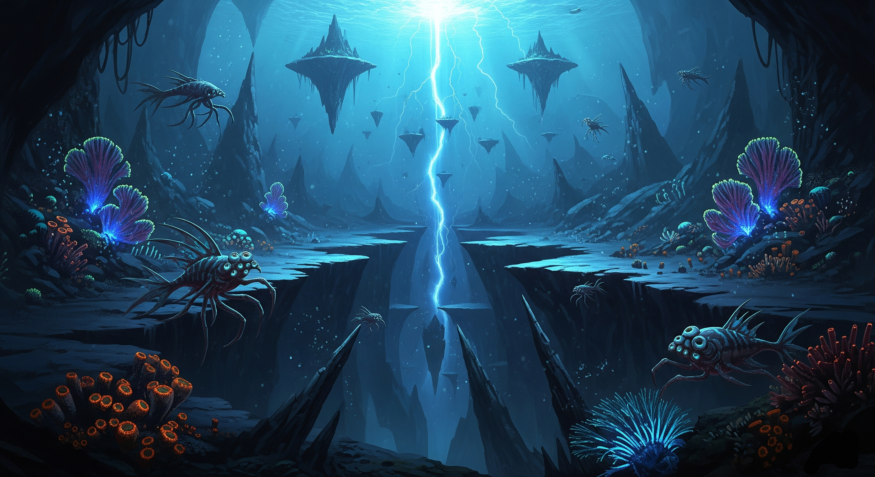 Abyssal Chasm Concept Art Primary View