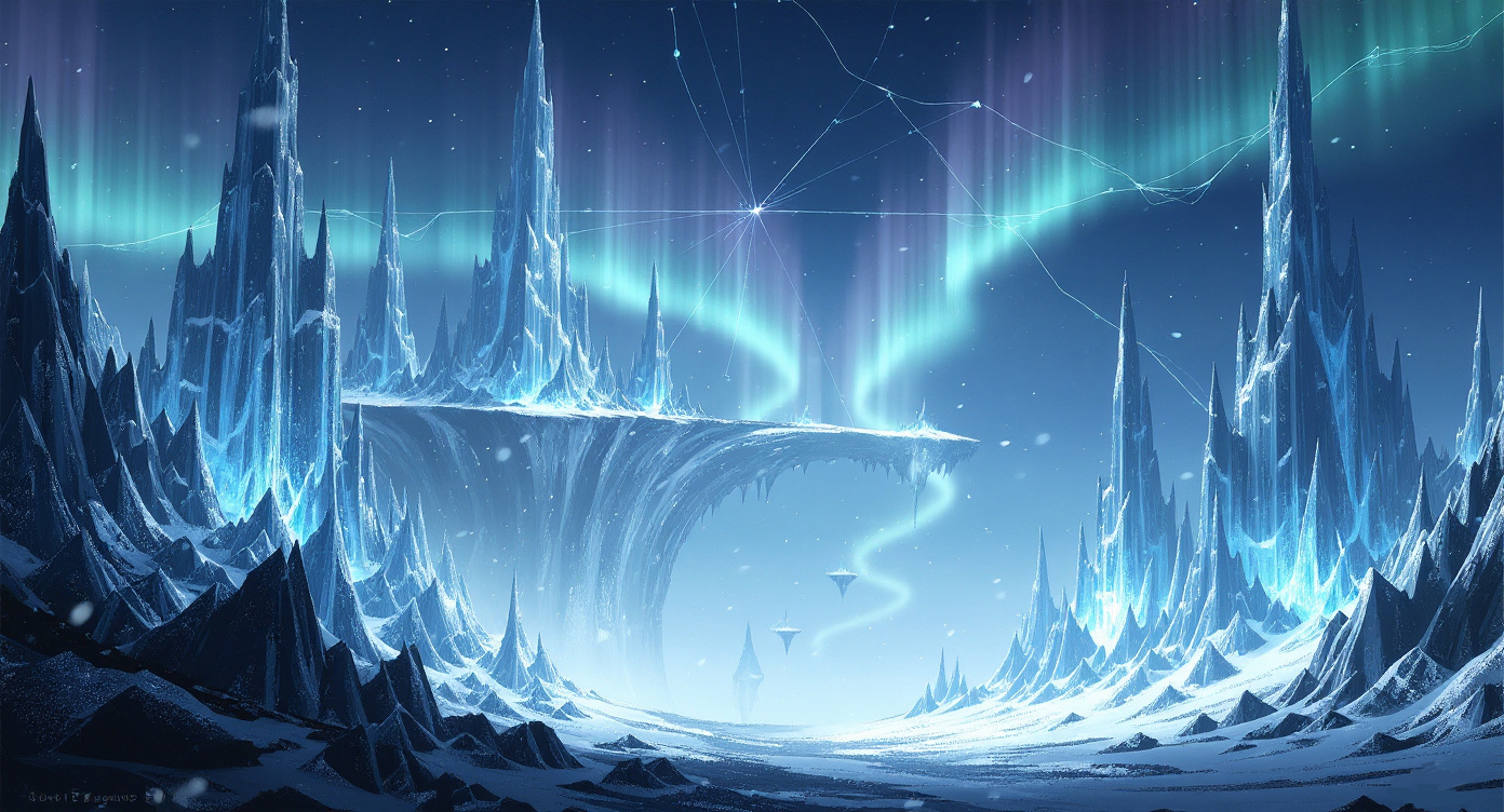 Crystalline Spires Concept Art Primary View