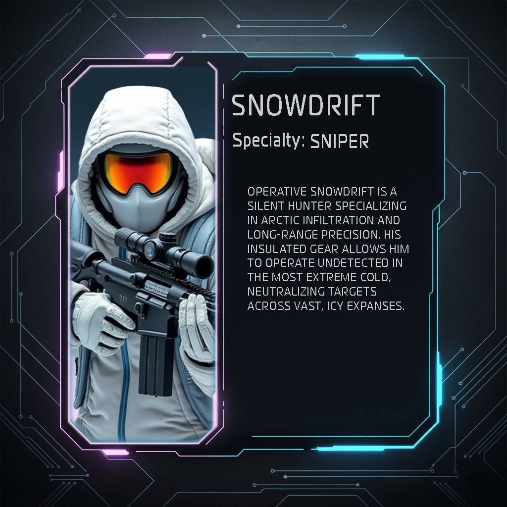 Snowdrift Character Card
