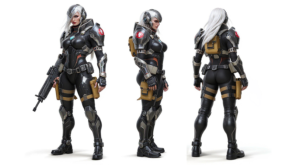 Vanguard Character Model Sheet